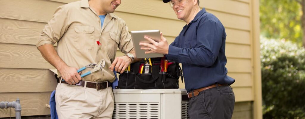 HVAC employees using Mobile Device Management to conduct work