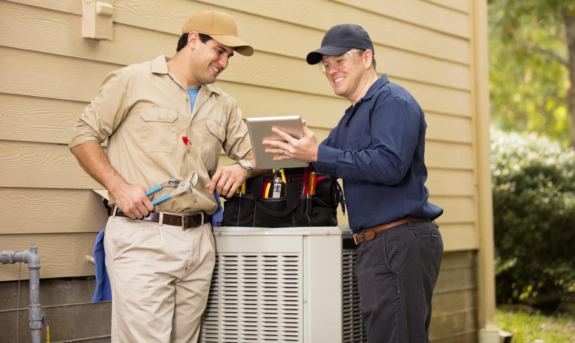 HVAC employees using Mobile Device Management to conduct work